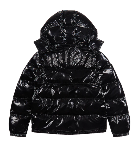 Trapstar Irongate Puffer Jacket - Shiny Black